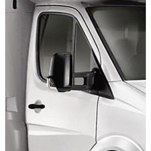 Capac dreapta pentru oglinda compatibil Mercedes Sprinter II si VW Crafter 06.2006 -> NEGRU M.S.55