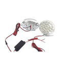 Lumini de zi LED DRL rotunde 6000K 20 LED-uri Ø118mm E4 2 bucati