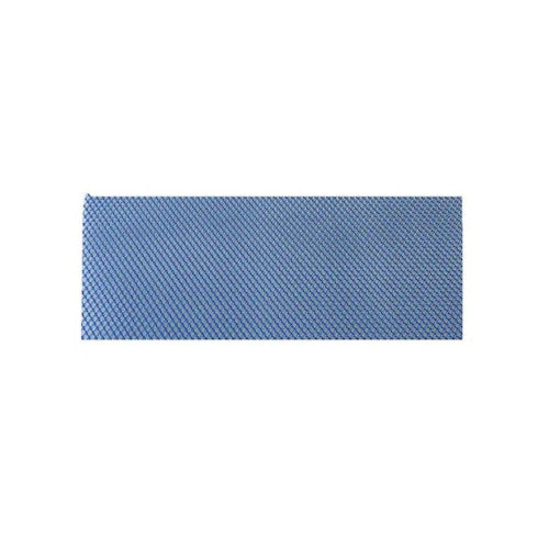 Plasa tuning albastra metalica 100x33cm