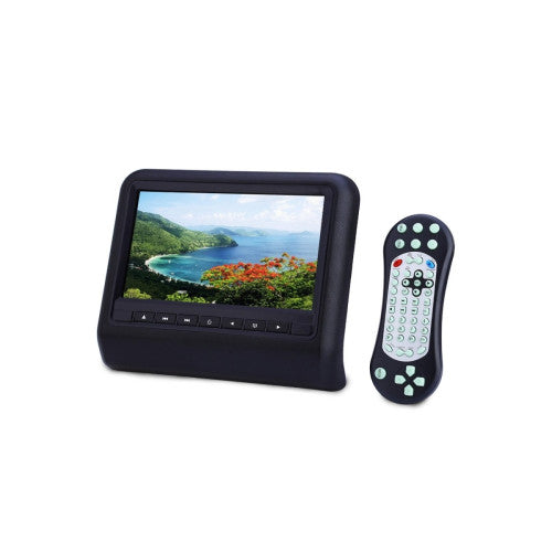 Set tetiere 1DVD+1monitor 9 inch negre Cod: 9503