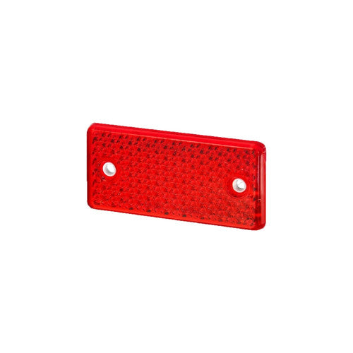 Set reflectoare dreptunghiulare rosii 9x5x0.7 cm Cod: HX4