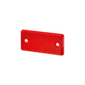 Set reflectoare dreptunghiulare rosii 9x5x0.7 cm Cod: HX4